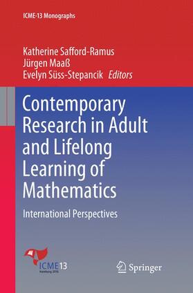 Safford-Ramus / Süss-Stepancik / Maaß |  Contemporary Research in Adult and Lifelong Learning of Mathematics | Buch |  Sack Fachmedien