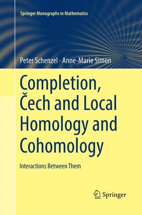 Simon / Schenzel |  Completion, ¿ech and Local Homology and Cohomology | Buch |  Sack Fachmedien