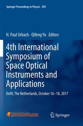 Yu / Urbach |  4th International Symposium of Space Optical Instruments and Applications | Buch |  Sack Fachmedien