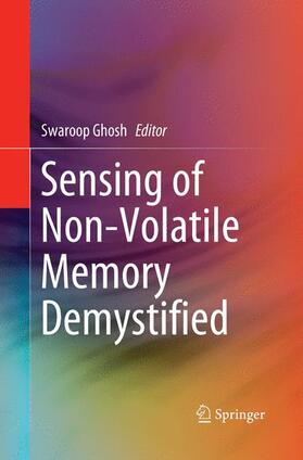 Ghosh |  Sensing of Non-Volatile Memory Demystified | Buch |  Sack Fachmedien