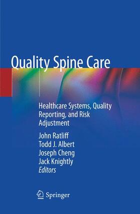 Ratliff / Knightly / Albert |  Quality Spine Care | Buch |  Sack Fachmedien