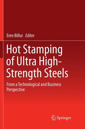 Billur |  Hot Stamping of Ultra High-Strength Steels | Buch |  Sack Fachmedien