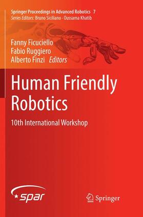 Ficuciello / Finzi / Ruggiero |  Human Friendly Robotics | Buch |  Sack Fachmedien