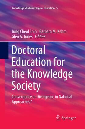 Shin / Jones / Kehm |  Doctoral Education for the Knowledge Society | Buch |  Sack Fachmedien