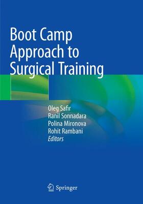 Safir / Rambani / Sonnadara |  Boot Camp Approach to Surgical Training | Buch |  Sack Fachmedien