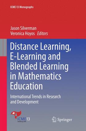 Hoyos / Silverman |  Distance Learning, E-Learning and Blended Learning in Mathematics Education | Buch |  Sack Fachmedien