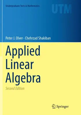 Shakiban / Olver |  Applied Linear Algebra | Buch |  Sack Fachmedien