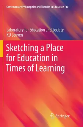 Sketching a Place for Education in Times of Learning | Buch | 978-3-030-08325-0 | sack.de