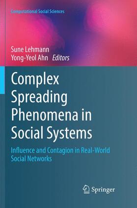 Ahn / Lehmann |  Complex Spreading Phenomena in Social Systems | Buch |  Sack Fachmedien