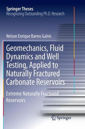 Barros Galvis |  Geomechanics, Fluid Dynamics and Well Testing, Applied to Naturally Fractured Carbonate Reservoirs | Buch |  Sack Fachmedien