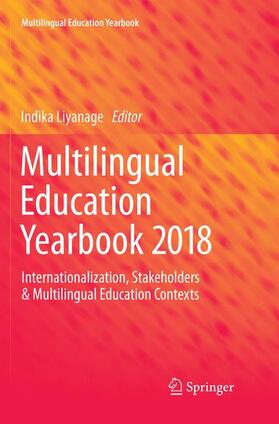 Liyanage |  Multilingual Education Yearbook 2018 | Buch |  Sack Fachmedien