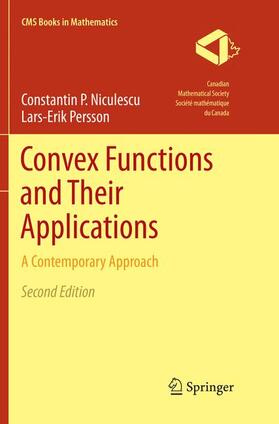 Persson / Niculescu |  Convex Functions and Their Applications | Buch |  Sack Fachmedien