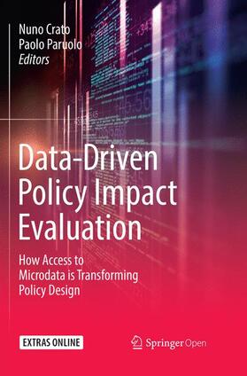 Paruolo / Crato |  Data-Driven Policy Impact Evaluation | Buch |  Sack Fachmedien