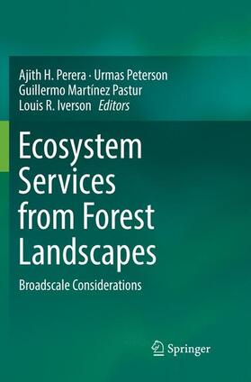 Perera / Iverson / Peterson |  Ecosystem Services from Forest Landscapes | Buch |  Sack Fachmedien
