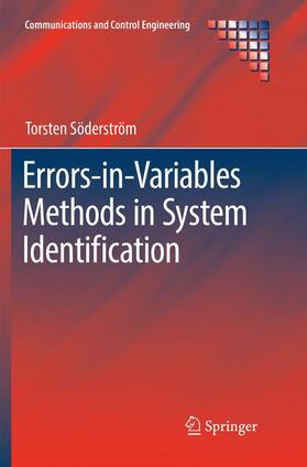 Söderström |  Errors-in-Variables Methods in System Identification | Buch |  Sack Fachmedien