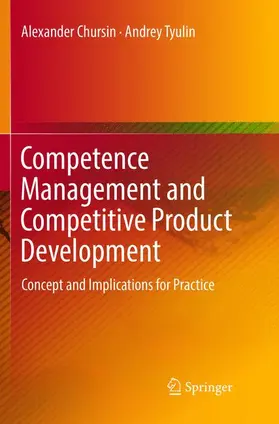 Tyulin / Chursin |  Competence Management and Competitive Product Development | Buch |  Sack Fachmedien