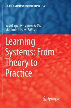 Sgurev / Jotsov / Piuri |  Learning Systems: From Theory to Practice | Buch |  Sack Fachmedien