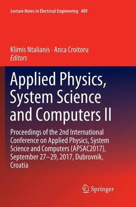 Croitoru / Ntalianis |  Applied Physics, System Science and Computers II | Buch |  Sack Fachmedien