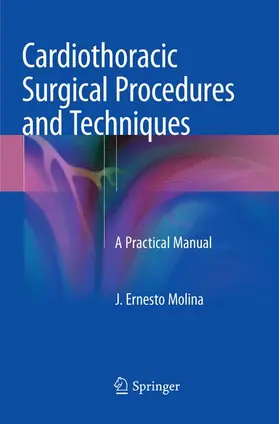 Molina |  Cardiothoracic Surgical Procedures and Techniques | Buch |  Sack Fachmedien