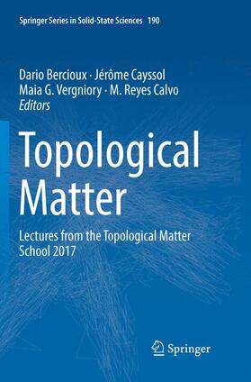 Bercioux / Reyes Calvo / Cayssol |  Topological Matter | Buch |  Sack Fachmedien