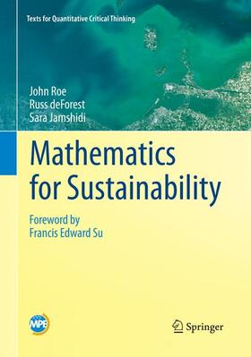 Roe / Jamshidi / deForest |  Mathematics for Sustainability | Buch |  Sack Fachmedien