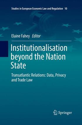 Fahey |  Institutionalisation beyond the Nation State | Buch |  Sack Fachmedien
