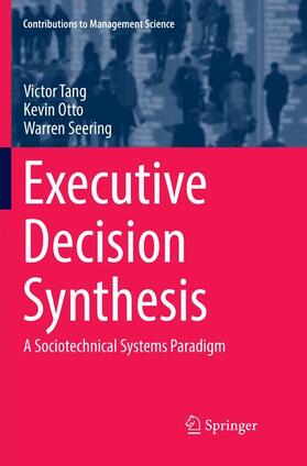 Tang / Seering / Otto |  Executive Decision Synthesis | Buch |  Sack Fachmedien