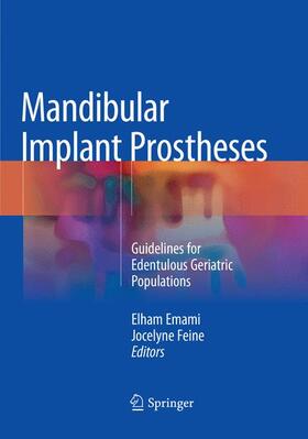 Feine / Emami |  Mandibular Implant Prostheses | Buch |  Sack Fachmedien