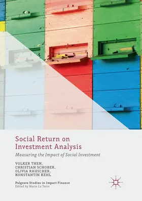 Then / Kehl / Schober |  Social Return on Investment Analysis | Buch |  Sack Fachmedien