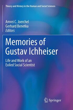 Benetka / Joerchel |  Memories of Gustav Ichheiser | Buch |  Sack Fachmedien