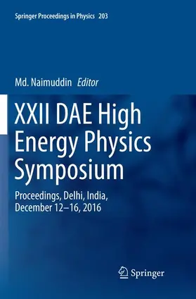 Naimuddin |  XXII DAE High Energy Physics Symposium | Buch |  Sack Fachmedien