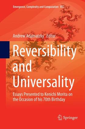 Adamatzky |  Reversibility and Universality | Buch |  Sack Fachmedien