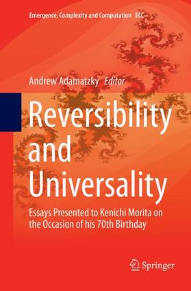 Adamatzky | Reversibility and Universality | Buch | 978-3-030-10334-7 | sack.de