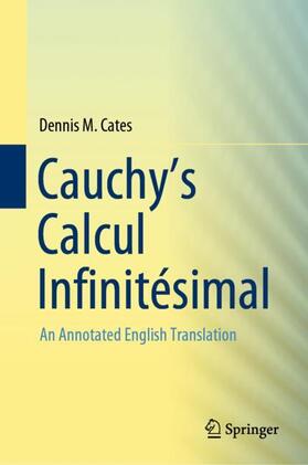 Cates |  Cauchy's Calcul Infinitésimal | Buch |  Sack Fachmedien