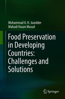 Hasan Masud / Joardder |  Food Preservation in Developing Countries: Challenges and Solutions | Buch |  Sack Fachmedien