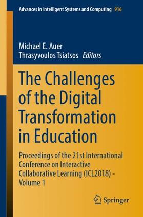 Tsiatsos / Auer |  The Challenges of the Digital Transformation in Education | Buch |  Sack Fachmedien