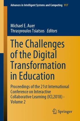 Tsiatsos / Auer |  The Challenges of the Digital Transformation in Education | Buch |  Sack Fachmedien