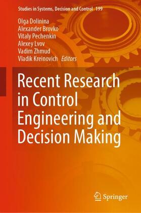 Dolinina / Brovko / Kreinovich |  Recent Research in Control Engineering and Decision Making | Buch |  Sack Fachmedien