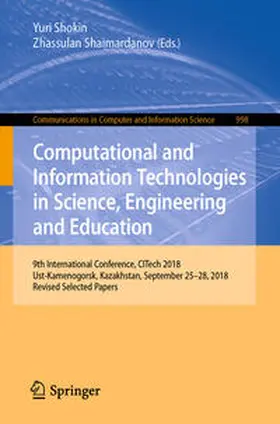 Shokin / Shaimardanov |  Computational and Information Technologies in Science, Engineering and Education | eBook | Sack Fachmedien