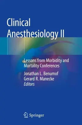 Manecke / Benumof |  Clinical Anesthesiology II | Buch |  Sack Fachmedien