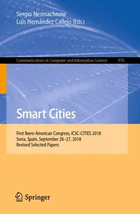 Hernández Callejo / Nesmachnow |  Smart Cities | Buch |  Sack Fachmedien