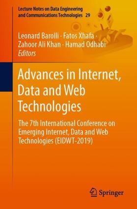 Barolli / Odhabi / Xhafa |  Advances in Internet, Data and Web Technologies | Buch |  Sack Fachmedien