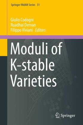 Codogni / Viviani / Dervan |  Moduli of K-stable Varieties | Buch |  Sack Fachmedien