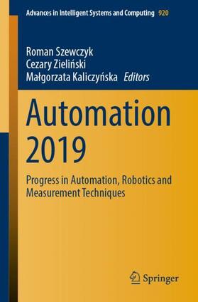 Szewczyk / Kaliczynska / Zielinski |  Automation 2019 | Buch |  Sack Fachmedien