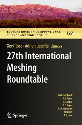 Roca / Loseille |  27th International Meshing Roundtable | Buch |  Sack Fachmedien
