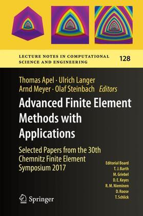 Apel / Langer / Meyer |  Advanced Finite Element Methods with Applications | Buch |  Sack Fachmedien