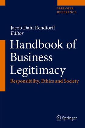 Rendtorff |  Handbook of Business Legitimacy | Buch |  Sack Fachmedien
