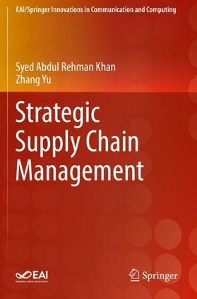 Yu / Khan |  Strategic Supply Chain Management | Buch |  Sack Fachmedien