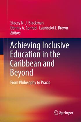 Blackman / Brown / Conrad |  Achieving Inclusive Education in the Caribbean and Beyond | Buch |  Sack Fachmedien