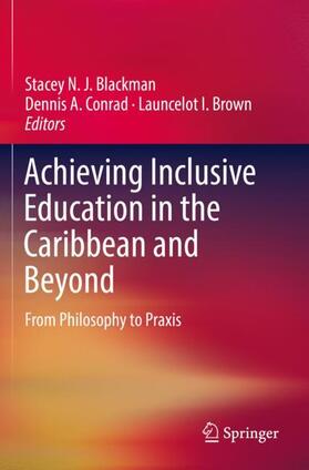 Blackman / Brown / Conrad |  Achieving Inclusive Education in the Caribbean and Beyond | Buch |  Sack Fachmedien